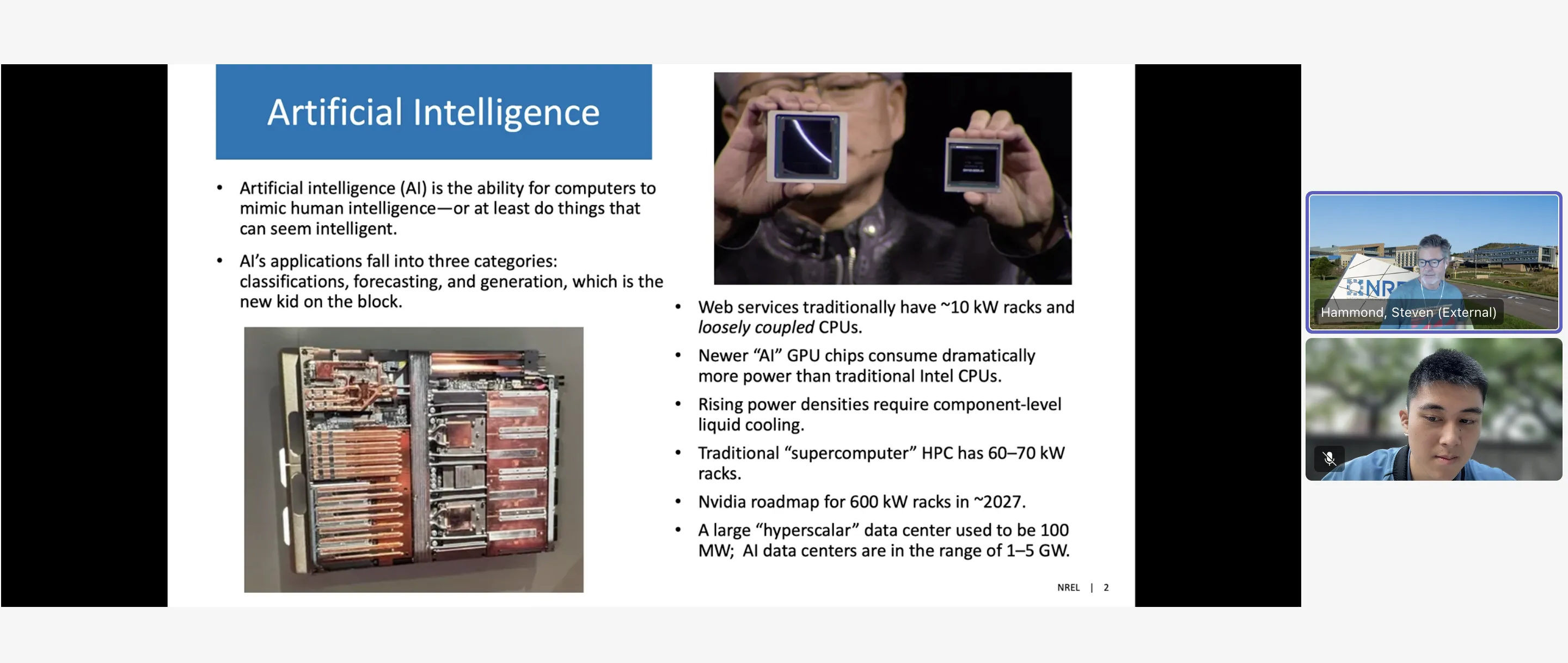 Meeting with NREL researcher